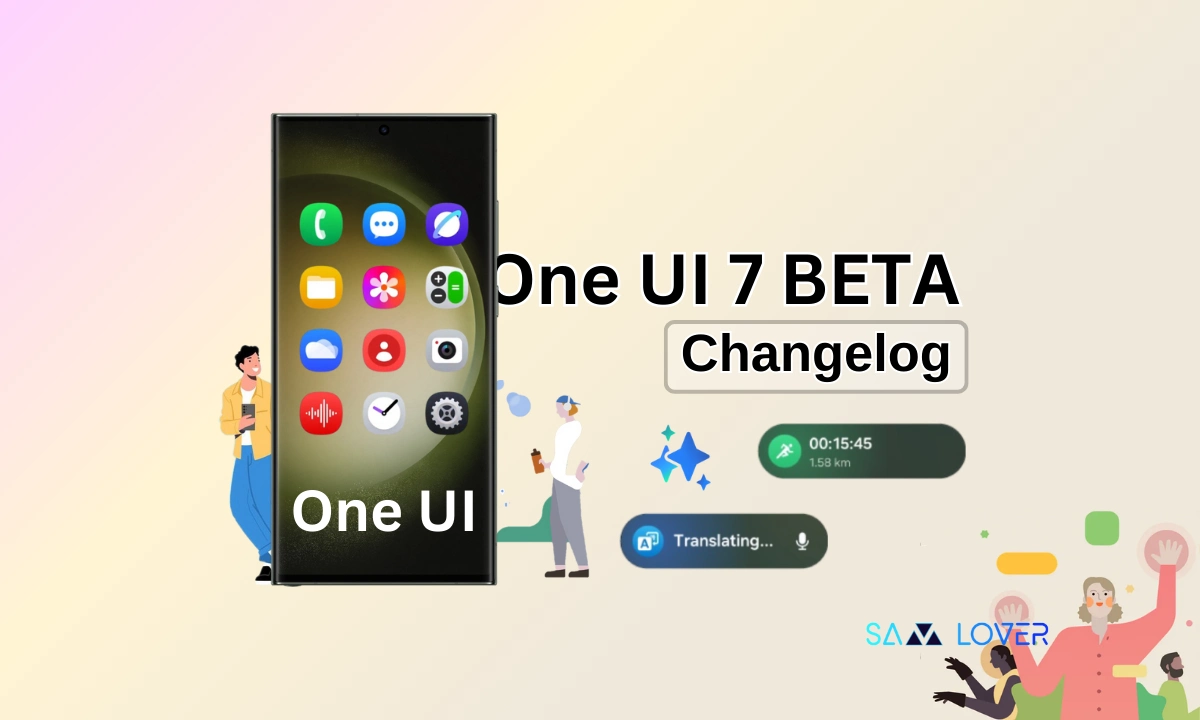 One UI 7 Beta changelog for Galaxy S23 Ultra