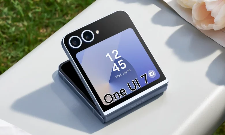 Galaxy Z Flip with One UI 7