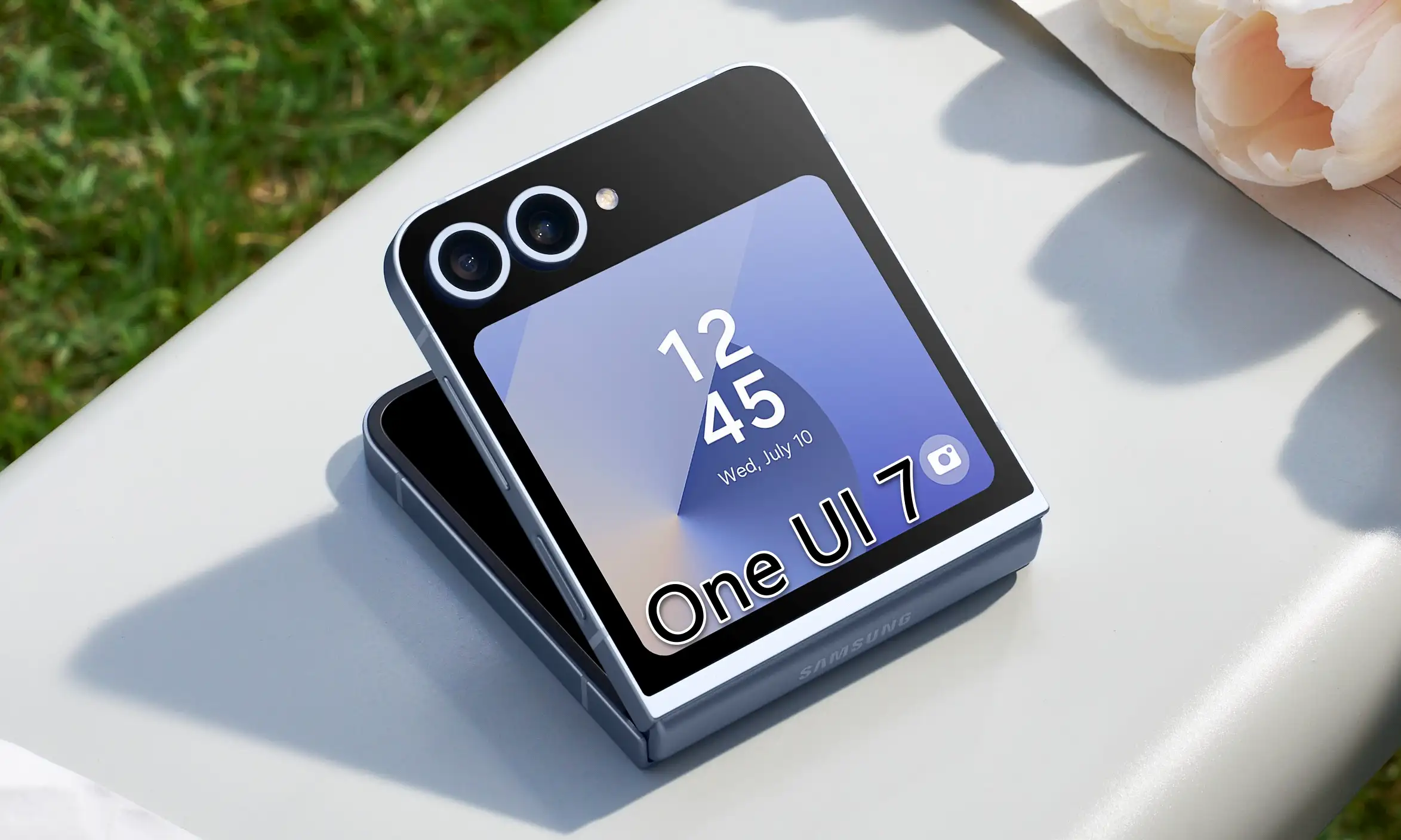 Galaxy Z Flip with One UI 7