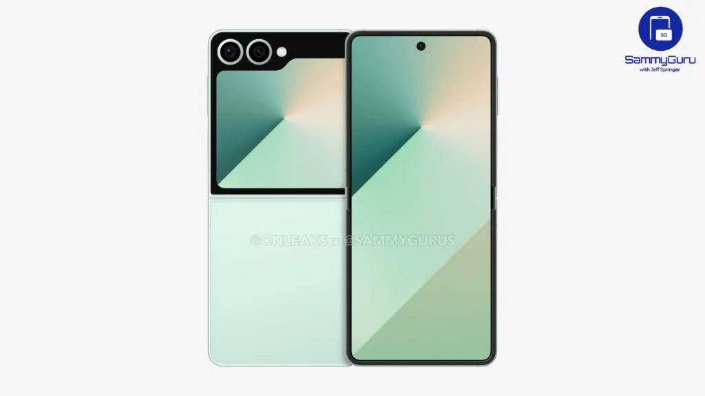 Galaxy Z Flip7 Render 2