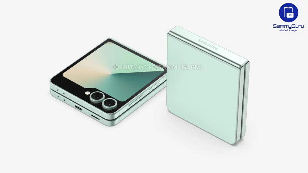 Galaxy Z Flip7 render 1
