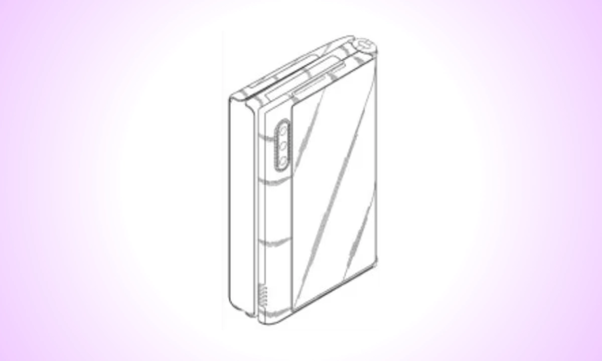Galaxy Z shaped tri fold
