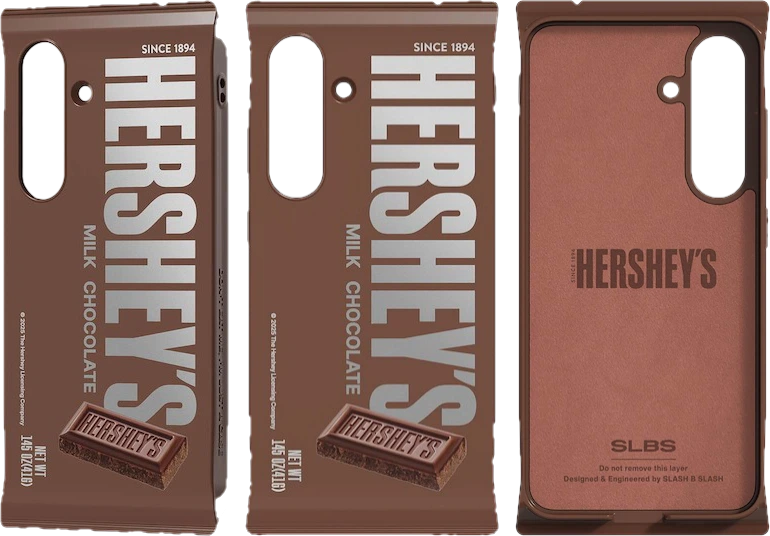 Galaxy S25 and Galaxy S25+ Hershey's cases