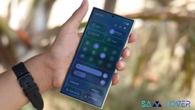 Samsung One UI 7 Quick Settings Panel