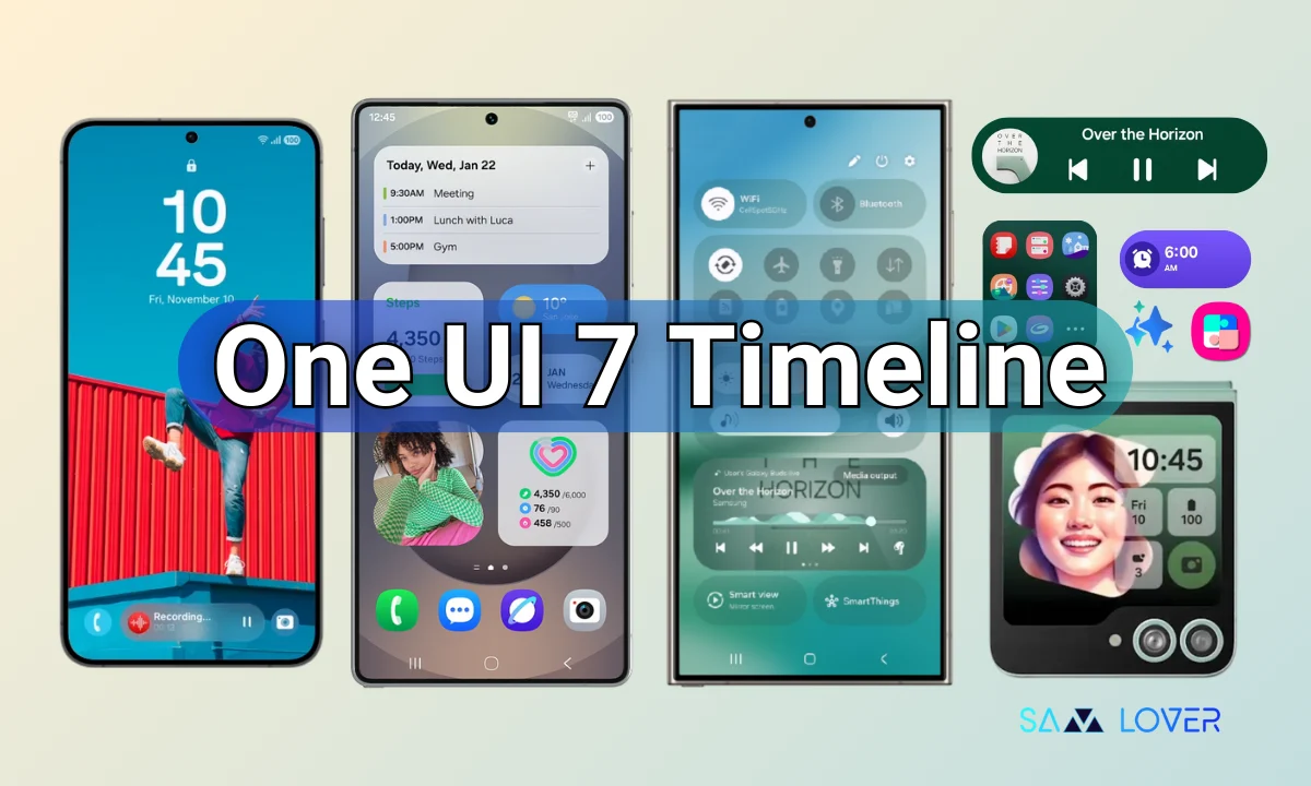 Samsung One UI 7 Stable Release Timeline