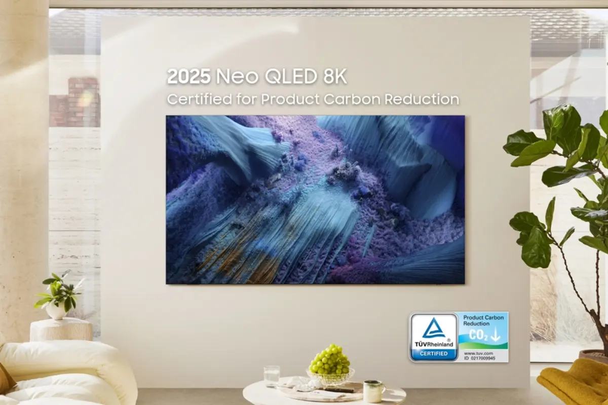 Samsung carbon reduction TV