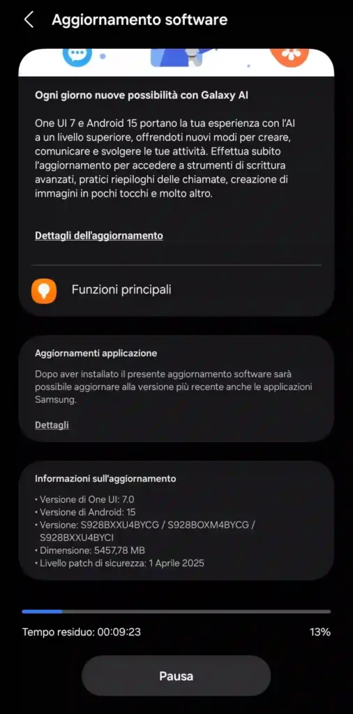 Galaxy S24 Stable One UI 7 update Europe