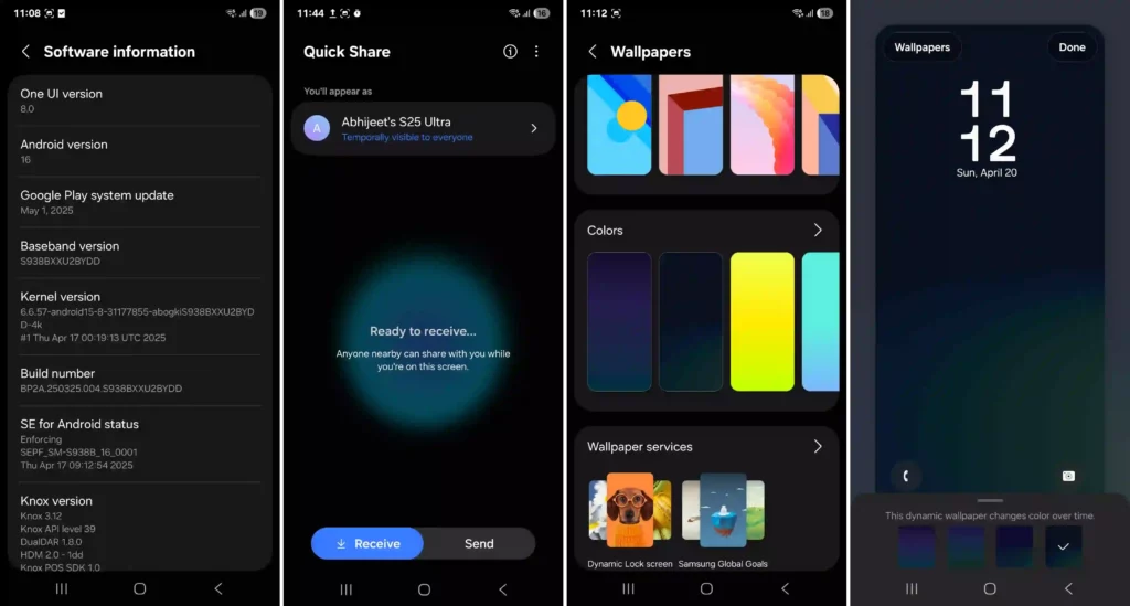 Galaxy S25 Ultra One UI 8