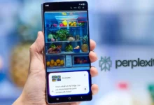 Galaxy S25 ultra with Perplexity