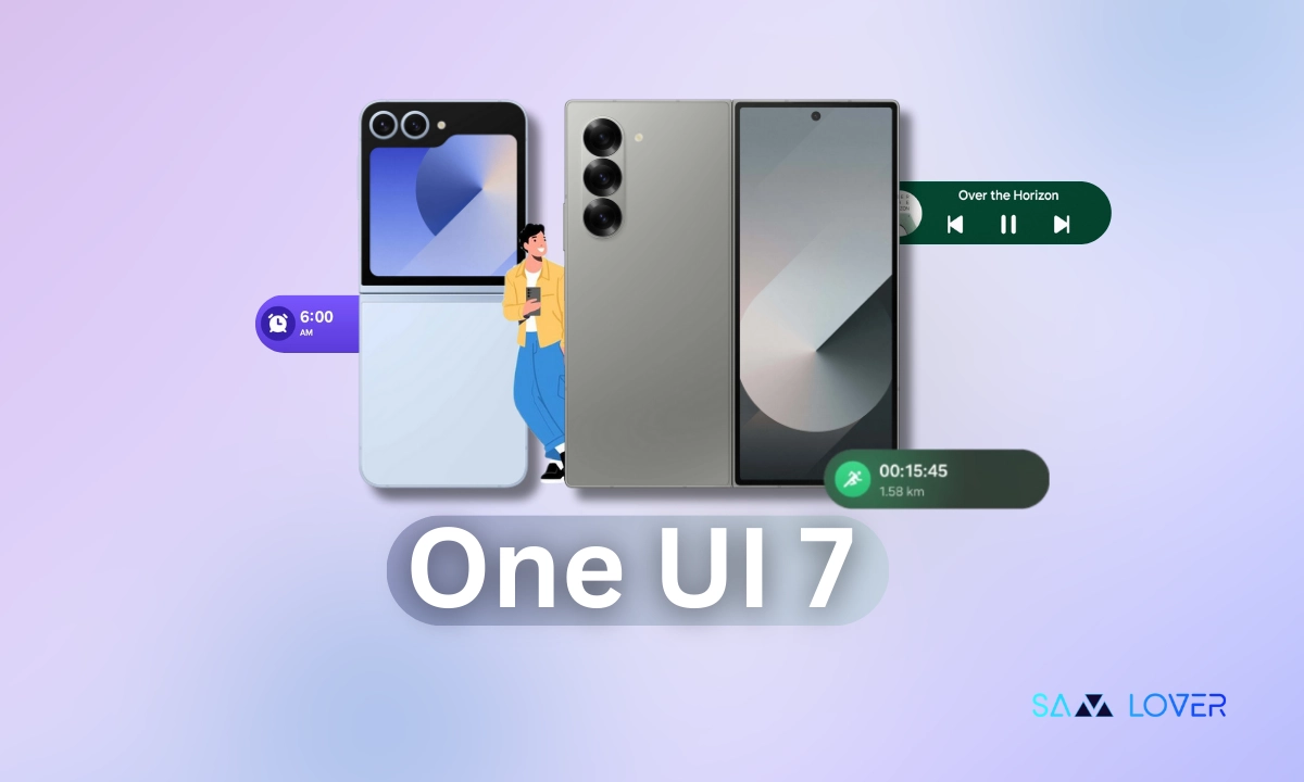 Galaxy Z Fold6 and Flip6 One UI 7