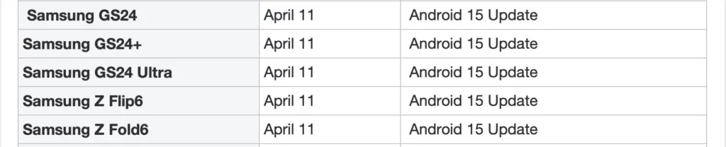 One UI 7 Stable Update Roadmap