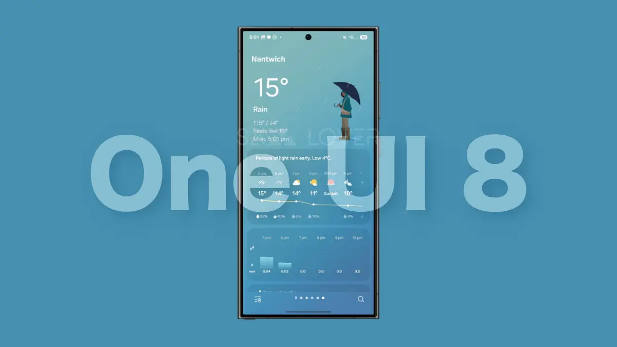 One Ui 8 Weather App