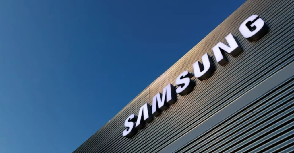 Samsung Plant with Logo