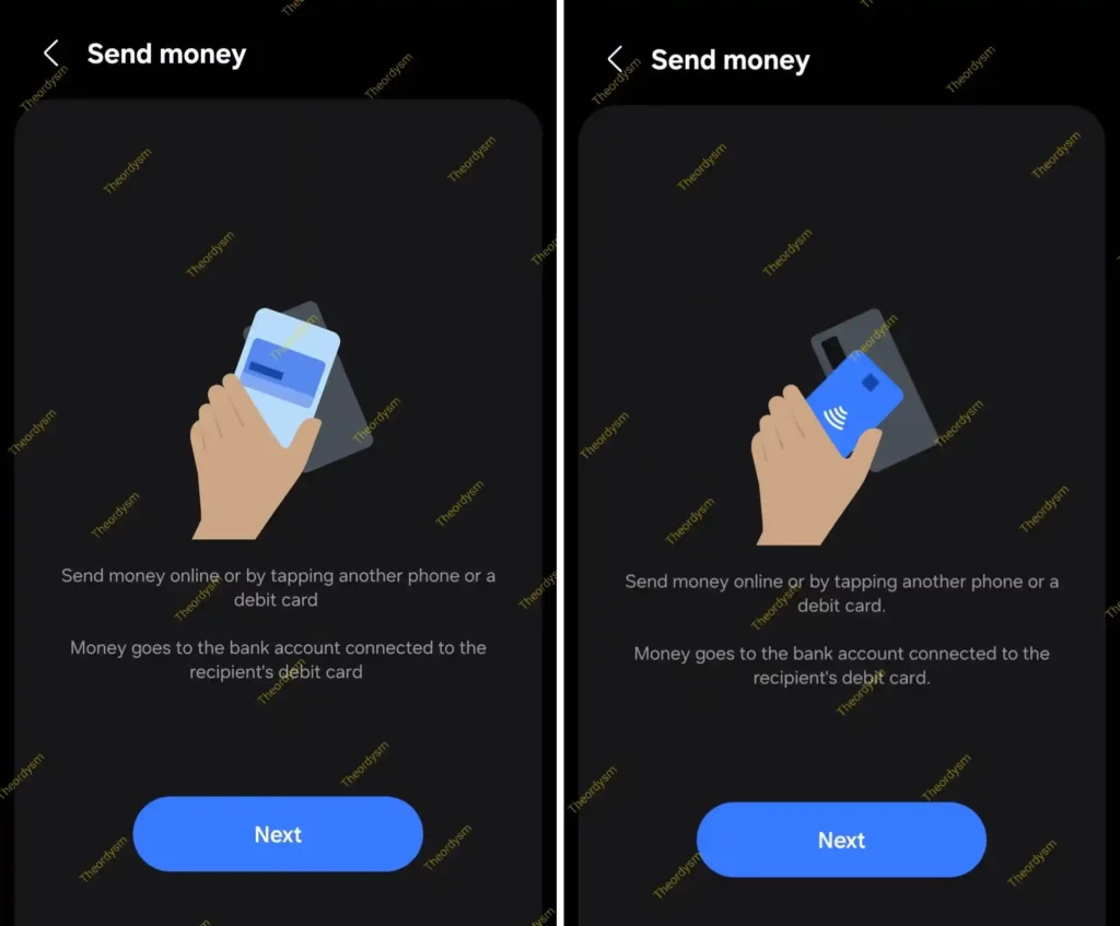 Samsung wallet feature
