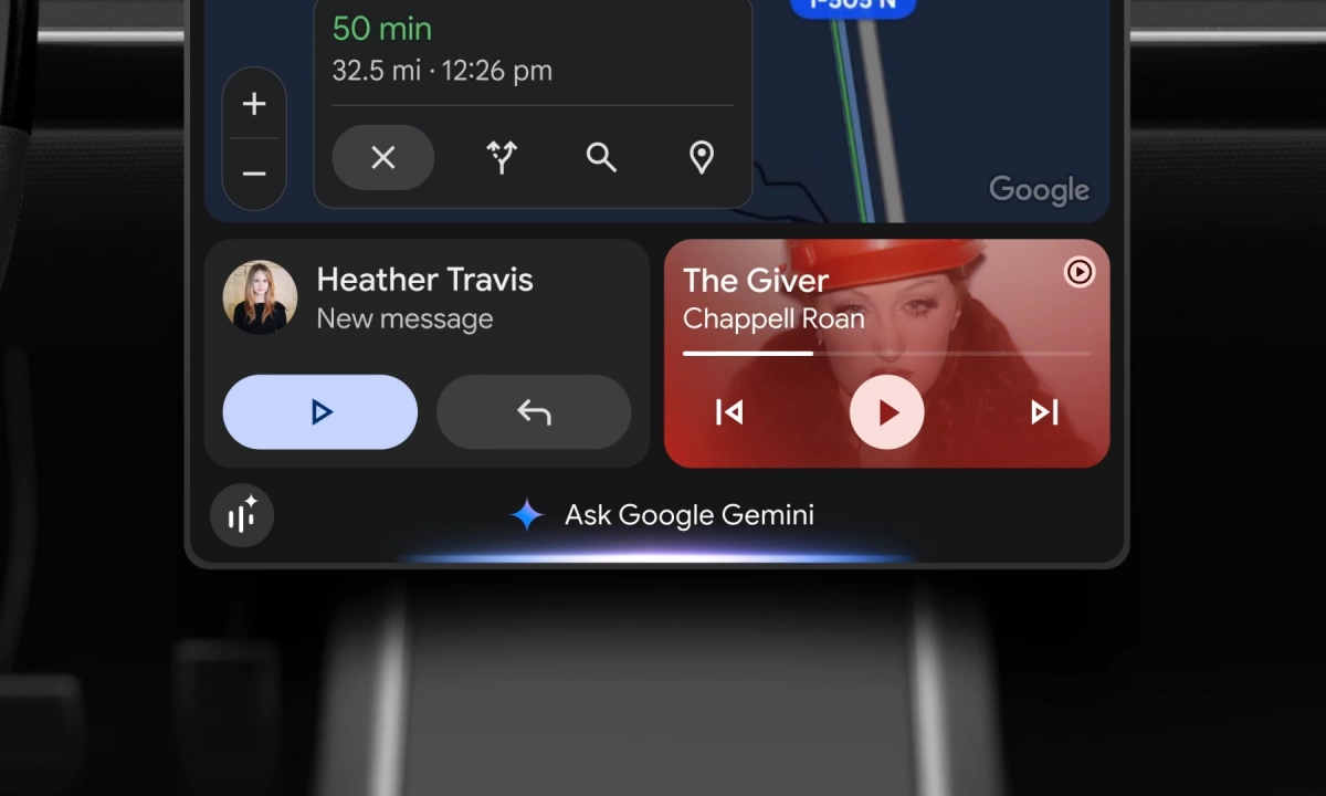 Android Auto Gemini Integration