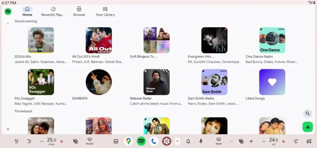 Android Auto Light Theme