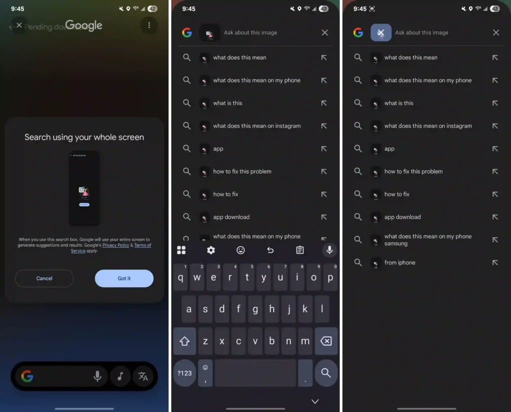 Circle to Search
