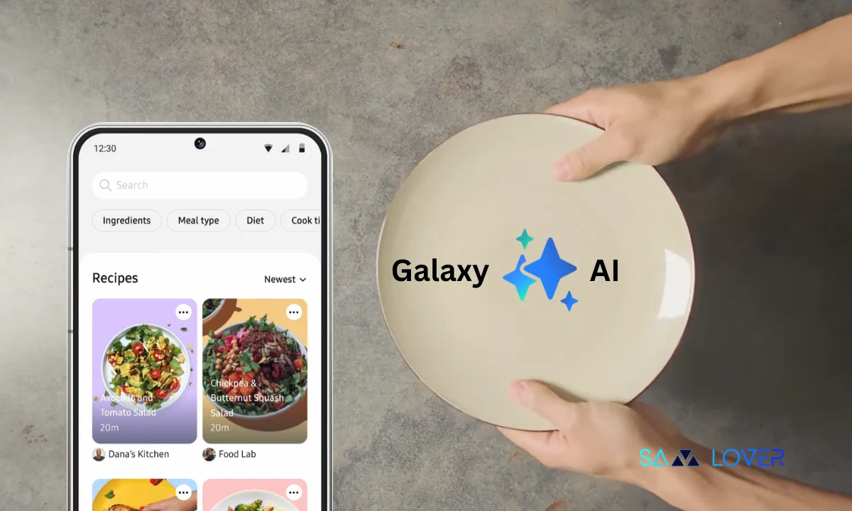 Samsung Galaxy AI Food Recipe