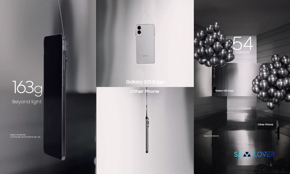 Galaxy S25 Edge vs iPhone