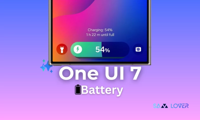 One UI 7 Battery charging features