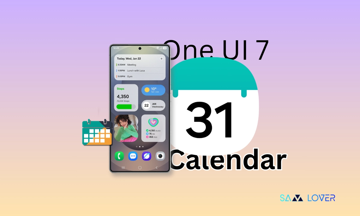 One UI 7 Calendar