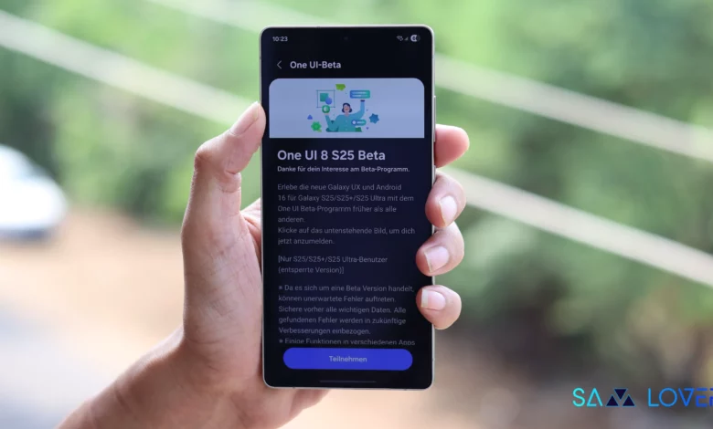 One UI 8 Beta Update