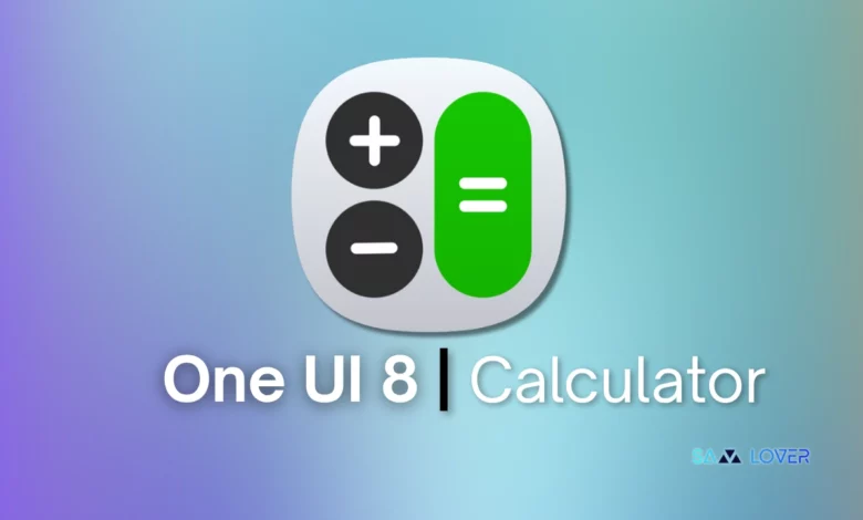 one UI 8 Calculator