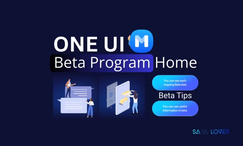One UI Beta program Home