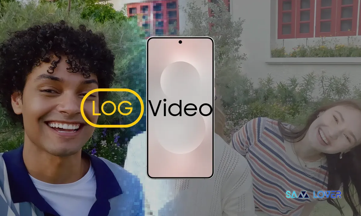 Samsung Log Video front camera
