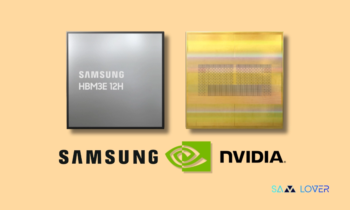 Samsung Nvidia HBM3E 12H chip