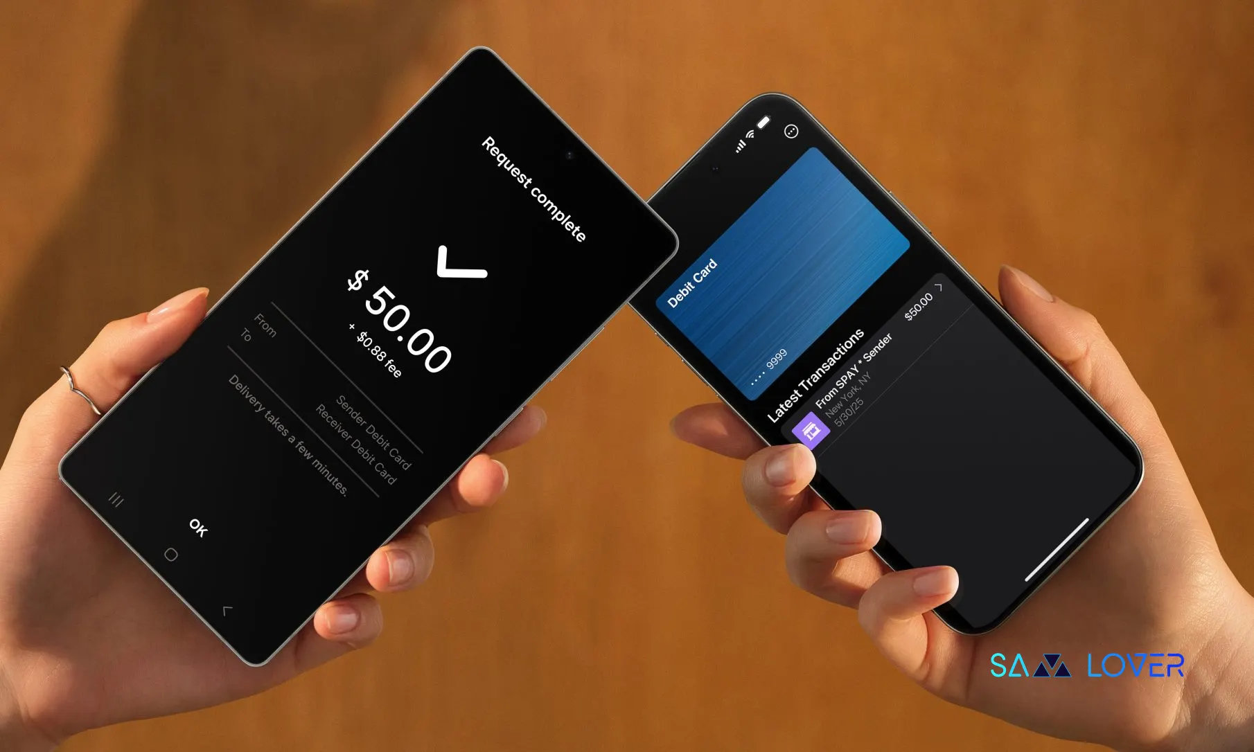Samsung Wallet Tap to transfer