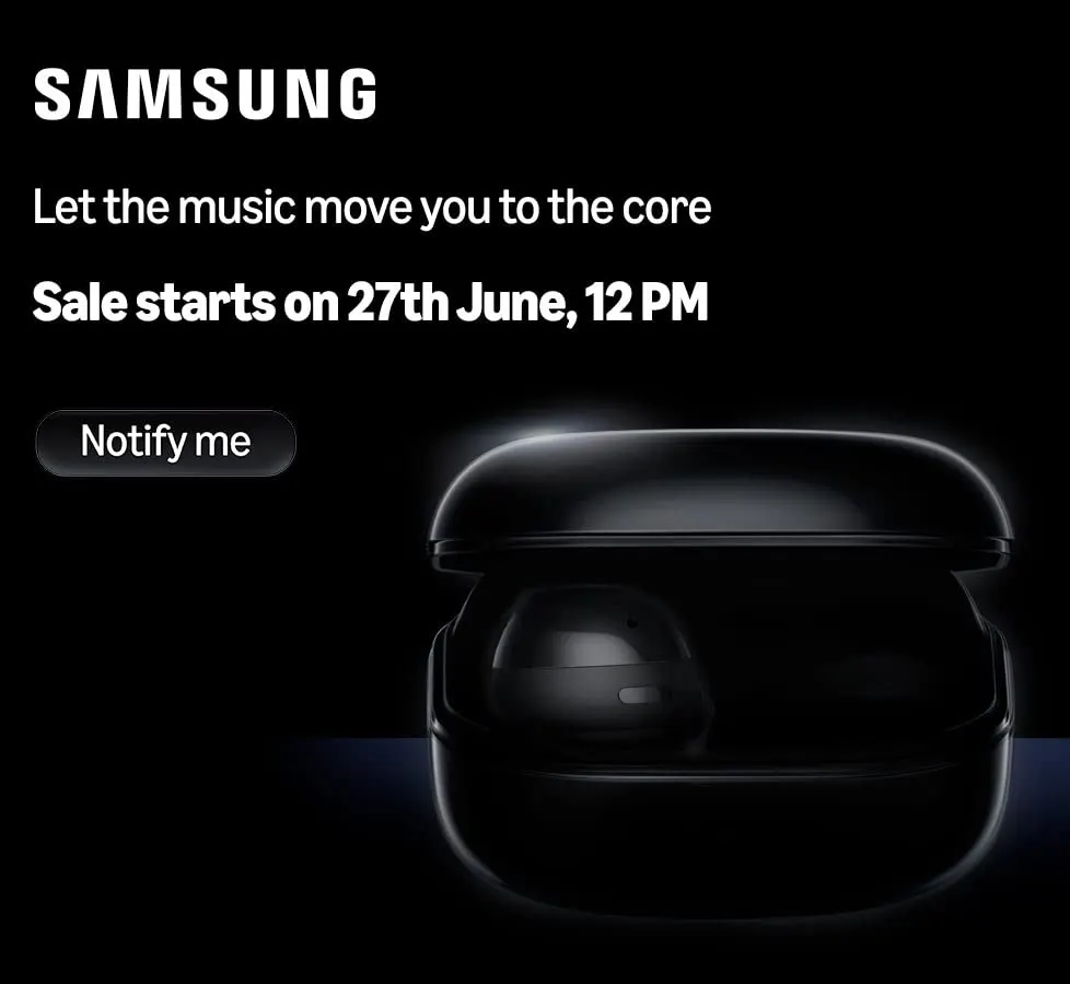 Galaxy Buds core teaser image