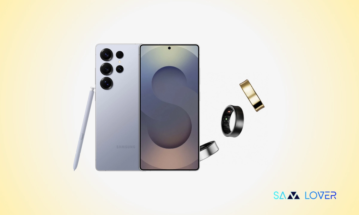 Galaxy S25 Ultra with Galaxy Ring