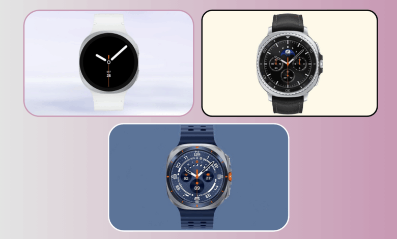 Galaxy Watch8, Classic, and Ultra