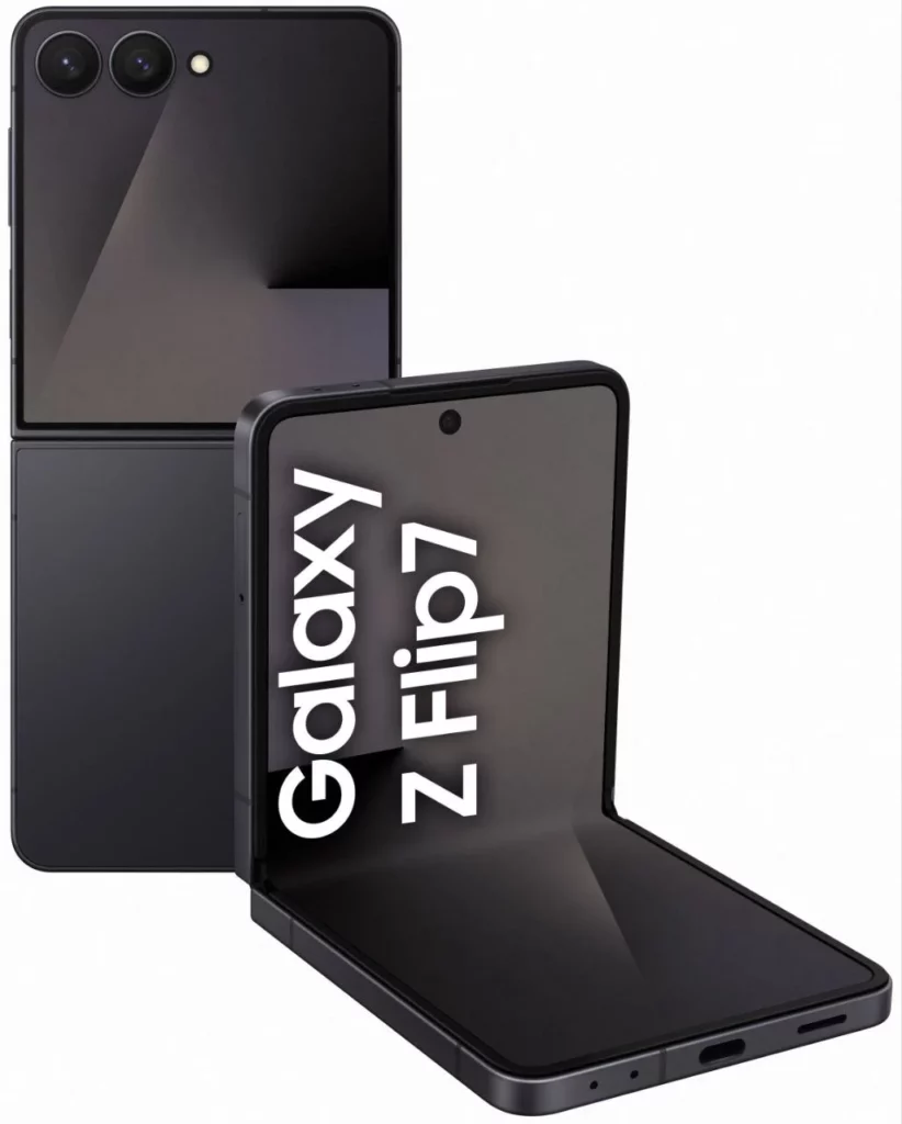 Samsung Galaxy Z Flip7 in Dark Grey color