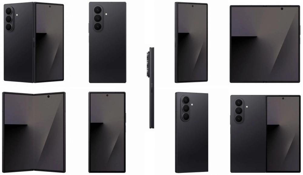 Galaxy Z Fold7 Black color images
