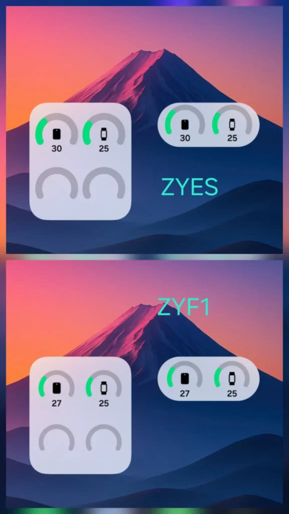 One UI 8 Beta 1 Widget vs Beta 2