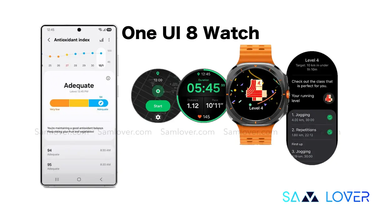 Samsung One UI 8 Watch