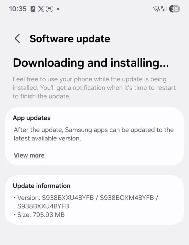 One UI 8 for Galaxy S25