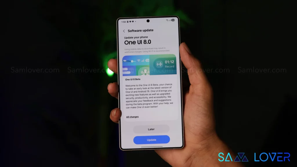 One UI 8.0 Beta Full Details, Features, and Much More