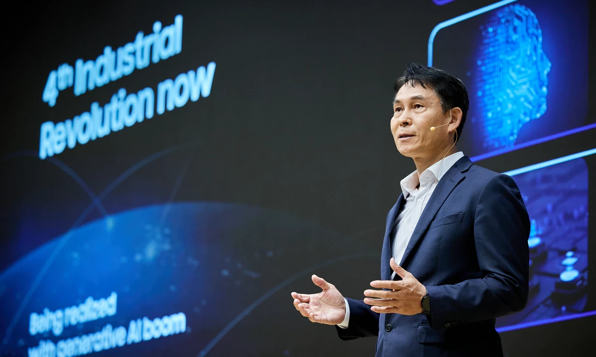 Samsung event presentation