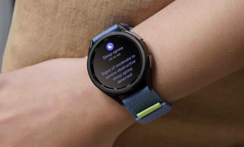 Sleep apnea Galaxy Watch
