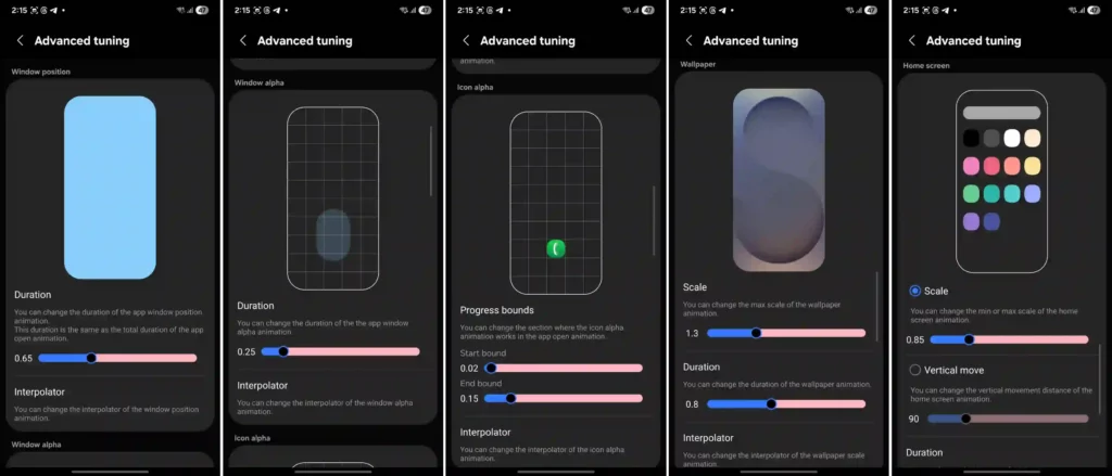 App Open Advanced Tuning
