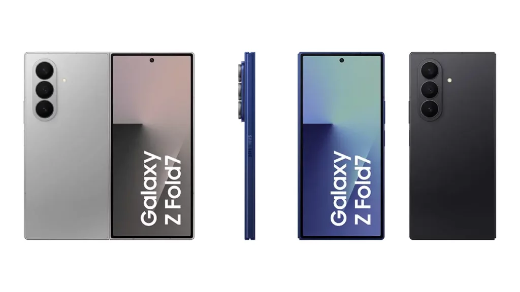Galaxy Z Fold 7 Renders