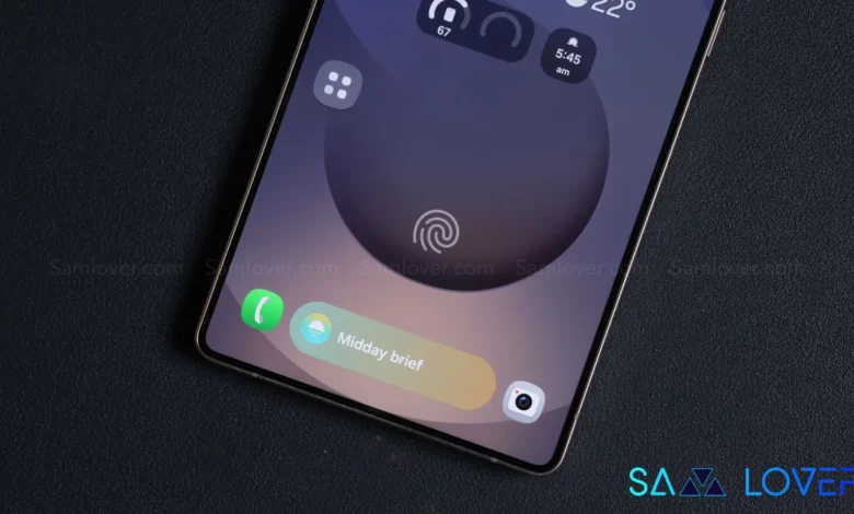 Samsung Galaxy S25 Ultra Fingerprint Scanner