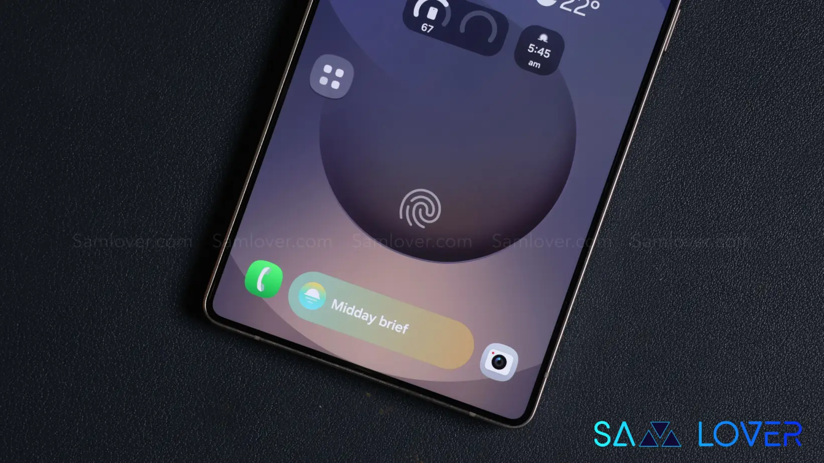 Samsung Galaxy S25 Ultra Fingerprint Scanner