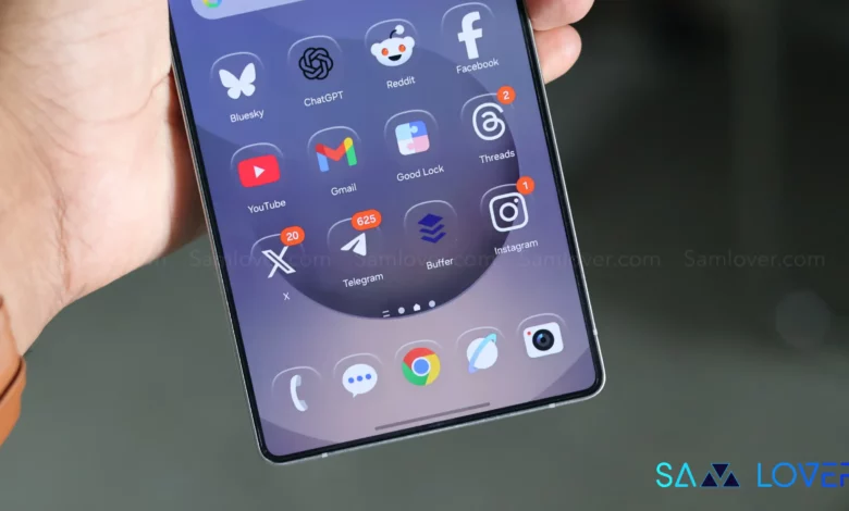Samsung Galaxy S25 Ultra Theme Park App Icons Customization