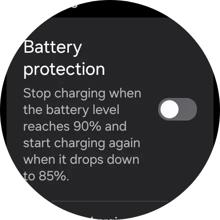 Samsung Galaxy Watch 8 Battery Protection Feature