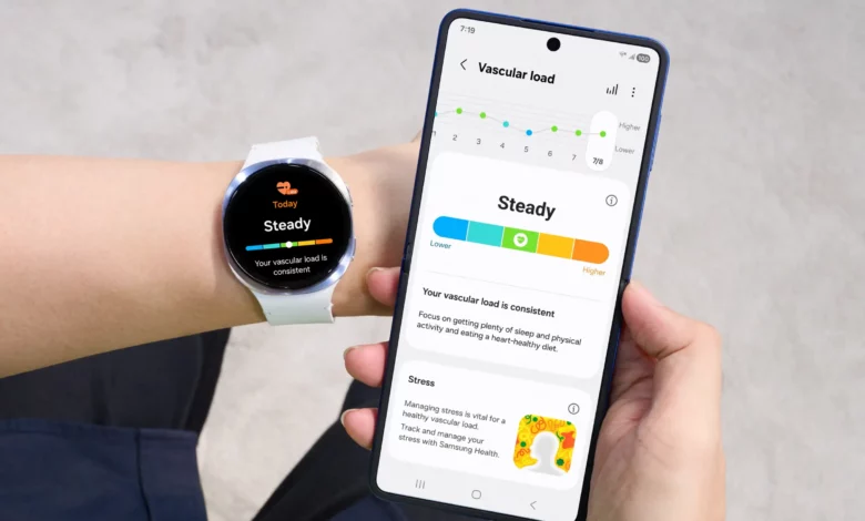 Samsung Galaxy Watch 8 Vascular Load Feature