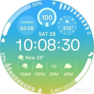 Galaxy Watch8 Watch Face 6